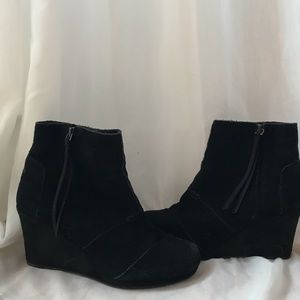 Toms shoes Black Suede